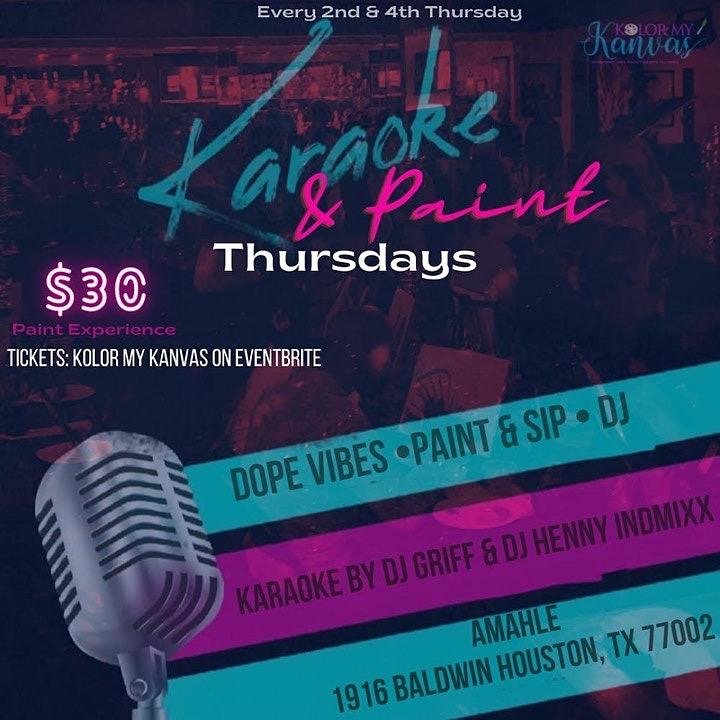 Paint & Karaoke Houston