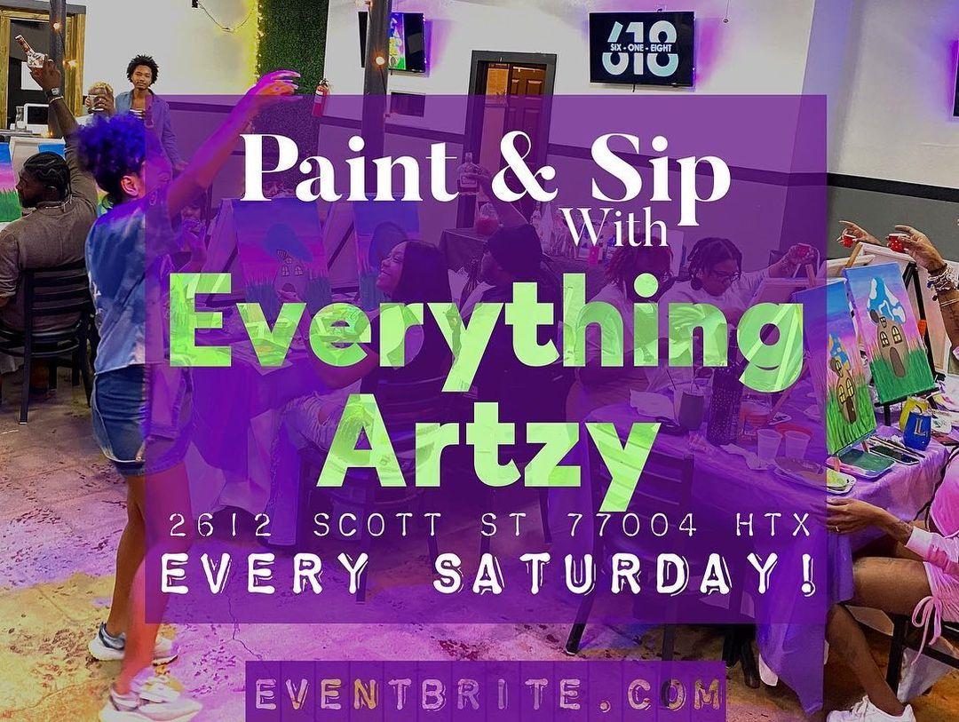 Paint & Sip Event Houston